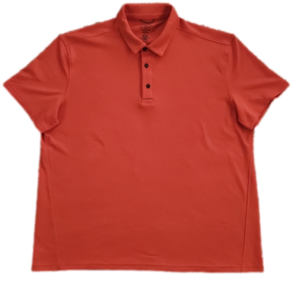 3/$20 St John's Bay Terra-Tek Orange Polo Shirt